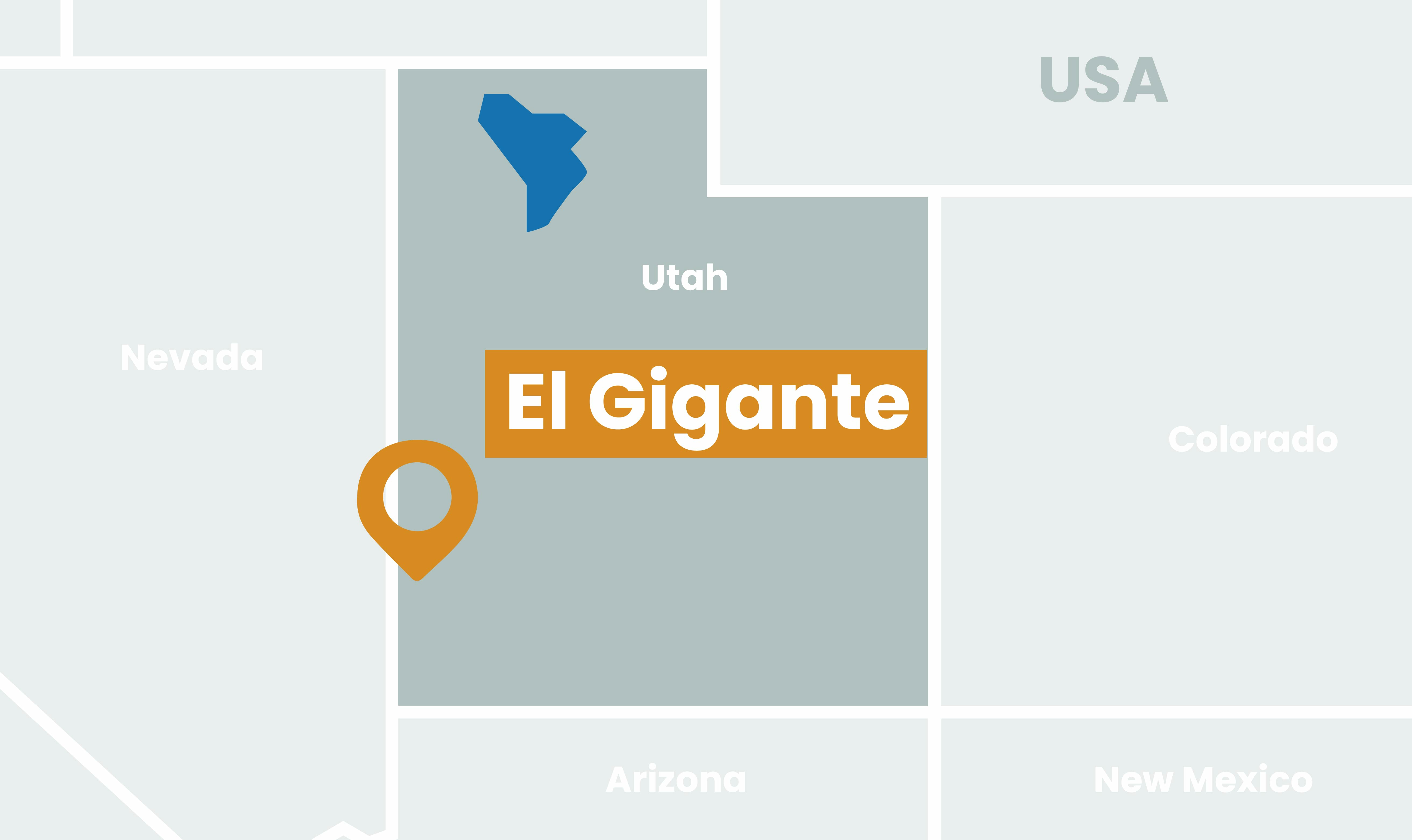 El Gigante Map