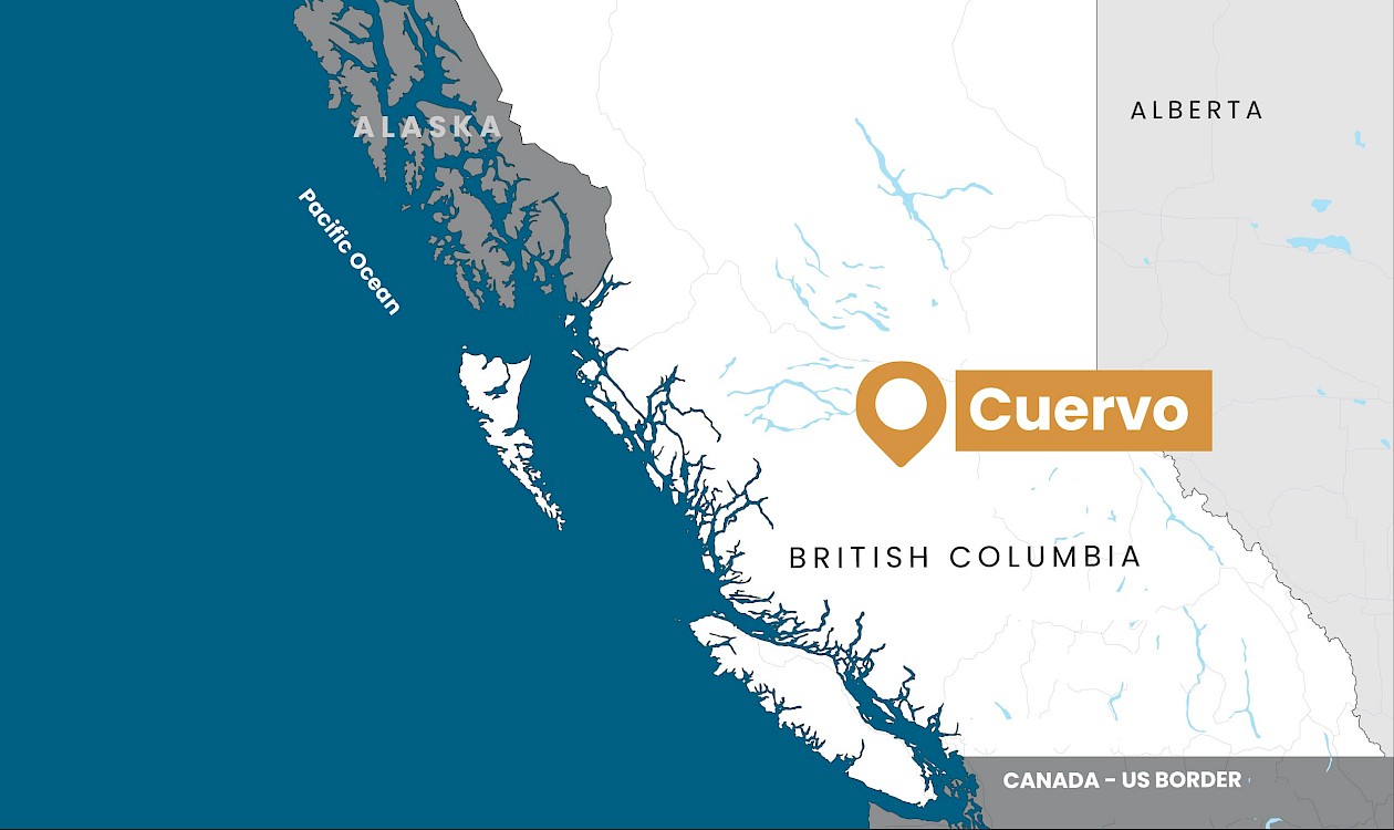 Cuervo location map