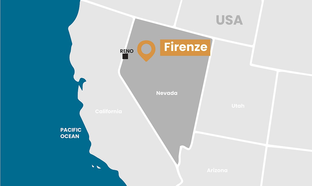 Firenze location map