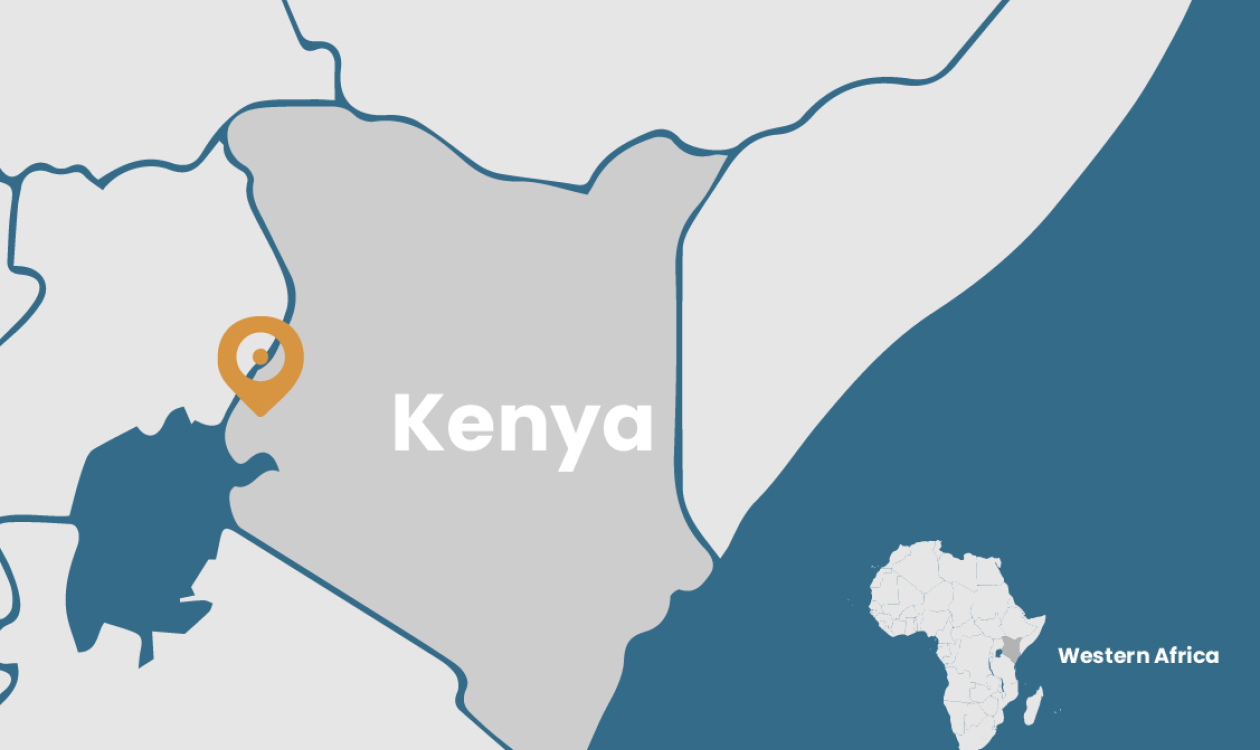Western Kenya Royalties location map