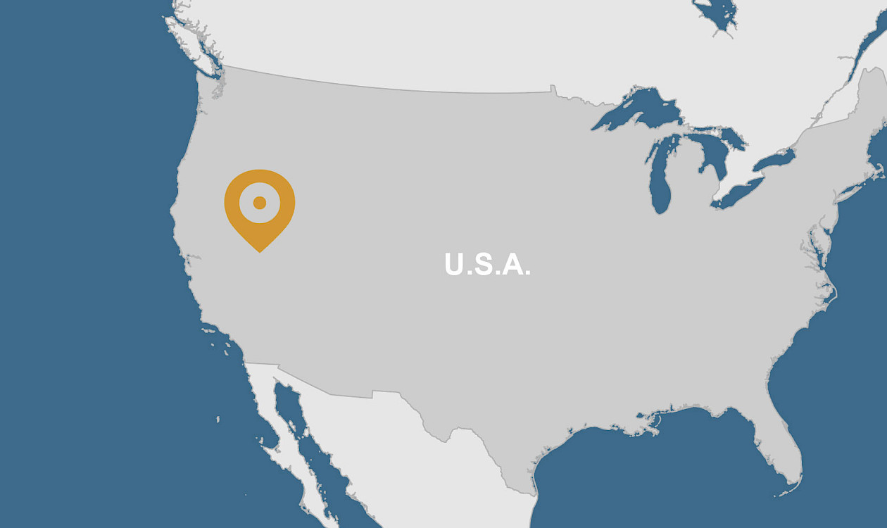 South Roberts location map