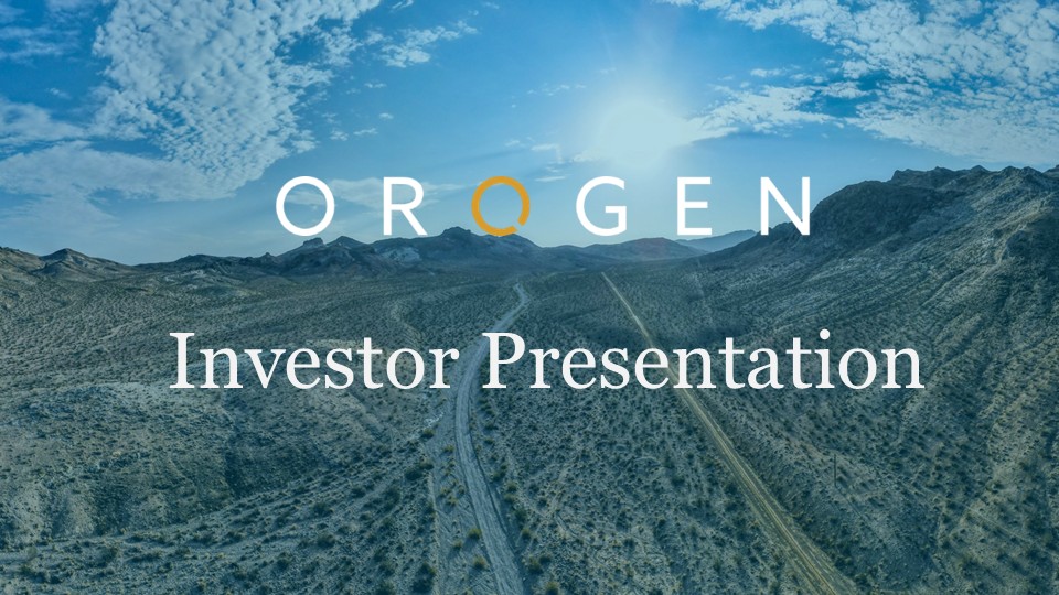 Investor Presentation