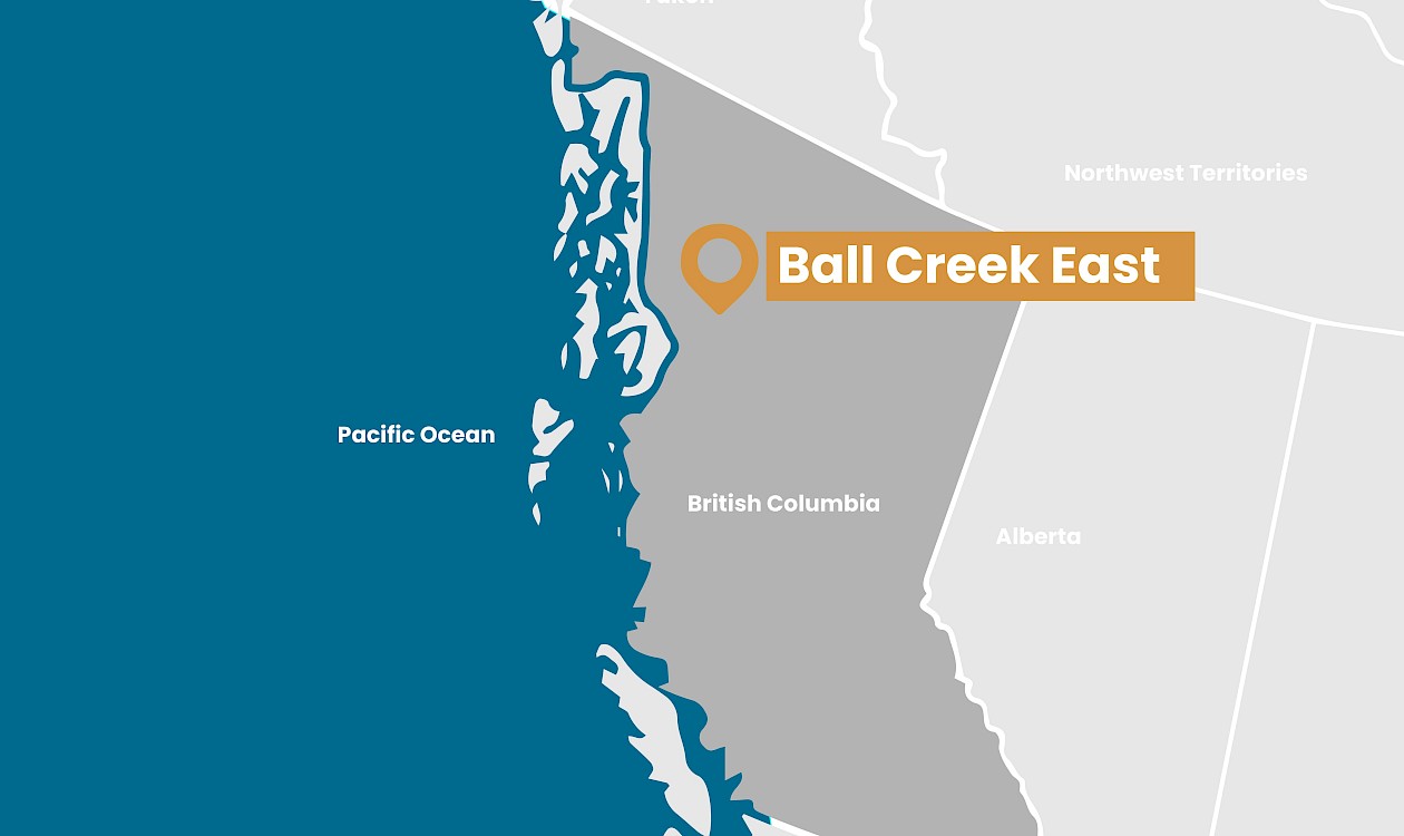 Ball Creek East location map